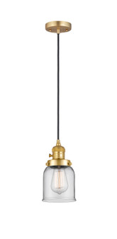 Franklin Restoration LED Mini Pendant in Satin Gold (405|201CSW-SG-G52-LED)