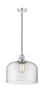Franklin Restoration One Light Mini Pendant in Polished Chrome (405|201CSW-PC-G72-L)