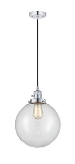 Franklin Restoration LED Mini Pendant in Polished Chrome (405|201CSW-PC-G202-10-LED)