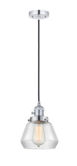 Franklin Restoration One Light Mini Pendant in Polished Chrome (405|201CSW-PC-G172)