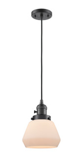 Franklin Restoration LED Mini Pendant in Oil Rubbed Bronze (405|201CSW-OB-G171-LED)