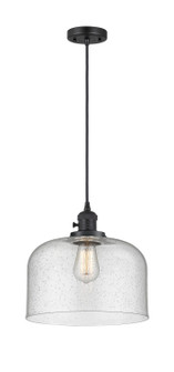 Franklin Restoration LED Mini Pendant in Matte Black (405|201CSW-BK-G74-L-LED)