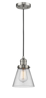 Franklin Restoration LED Mini Pendant in Brushed Satin Nickel (405|201C-SN-G62-LED)