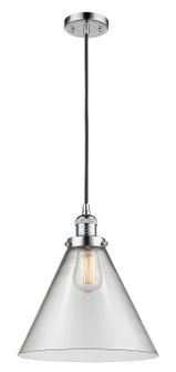 Franklin Restoration LED Mini Pendant in Polished Chrome (405|201C-PC-G42-L-LED)