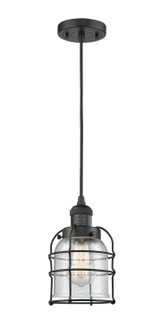 Franklin Restoration LED Mini Pendant in Matte Black (405|201C-BK-G54-CE-LED)