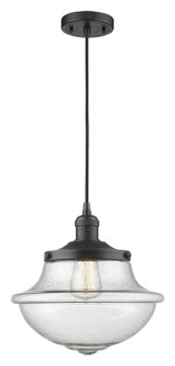 Franklin Restoration LED Mini Pendant in Matte Black (405|201C-BK-G544-LED)