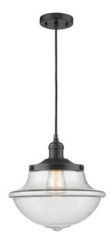 Franklin Restoration One Light Mini Pendant in Matte Black (405|201C-BK-G542)