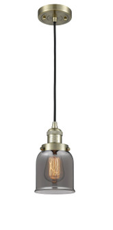 Franklin Restoration One Light Mini Pendant in Antique Brass (405|201C-AB-G53)