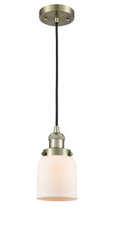 Franklin Restoration One Light Mini Pendant in Antique Brass (405|201C-AB-G51)