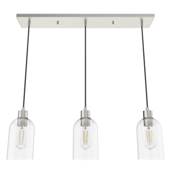 Lochemeade Three Light Pendant in Brushed Nickel (47|19716)
