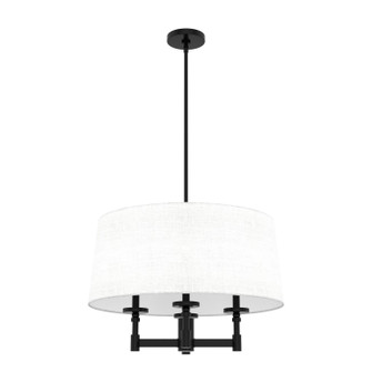 Briargrove Four Light Pendant in Matte Black (47|19702)