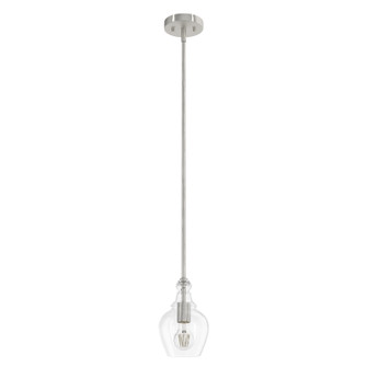 Maple Park One Light Mini Pendant in Brushed Nickel (47|19569)