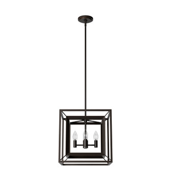 Doherty Four Light Chandelier in Onyx Bengal (47|19401)