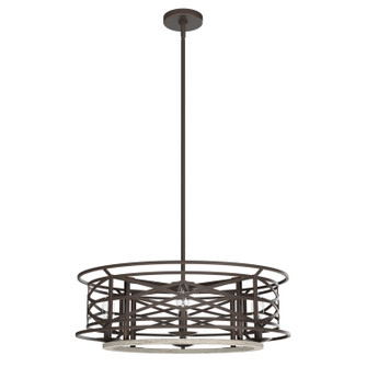 Langwood Four Light Chandelier in Onyx Bengal (47|19331)