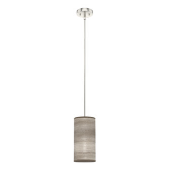 Solhaven One Light Mini Pendant in Light Grey Oak (47|19239)