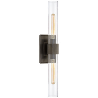 Presidio Two Light Wall Sconce in Bronze (268|S 2164BZ-CG)