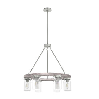 Devon Park Six Light Chandelier in Brushed Nickel (47|19211)