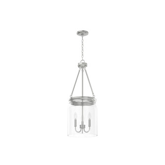 Devon Park Three Light Pendant in Brushed Nickel (47|19154)