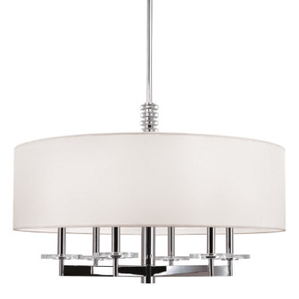 Chelsea Six Light Chandelier in Polished Nickel (70|8830-PN)