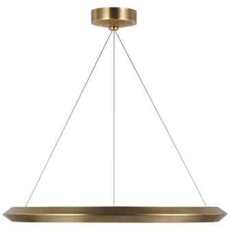 Encircle LED Chandelier in Natural Brass (268|PB 5150NB)