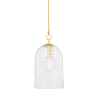 Belleville One Light Pendant in Aged Brass (70|7510-AGB)
