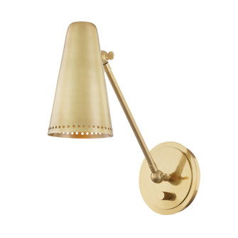 Easley One Light Wall Sconce in Aged Brass (70|6731-AGB)