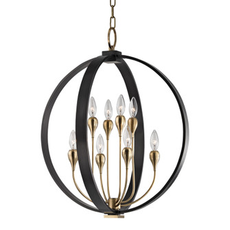 Dresden Eight Light Chandelier in Aged Old Bronze (70|6722-AOB)