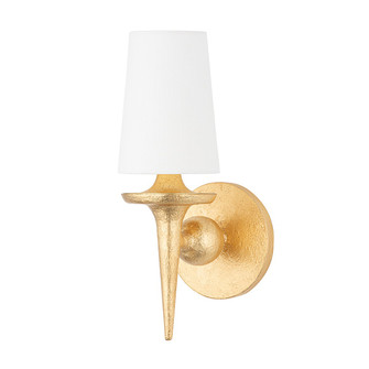 Torch One Light Wall Sconce in Gold Leaf (70|6601-GL)