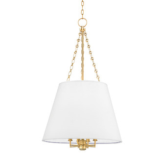 Burdett Eight Light Pendant in Aged Brass (70|6422-AGB)