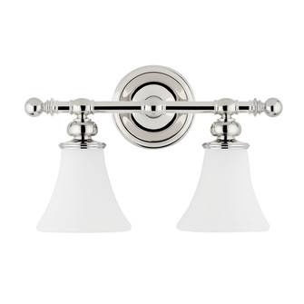 Weston Two Light Bath Bracket in Polished Nickel (70|4502-PN)