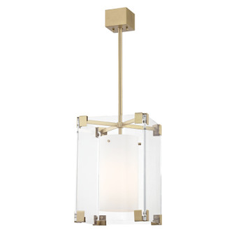 Achilles One Light Pendant in Aged Brass (70|4125-AGB)