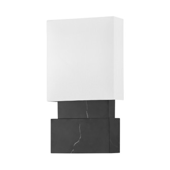 Haight Two Light Wall Sconce in Black Marble (70|3652-BM)