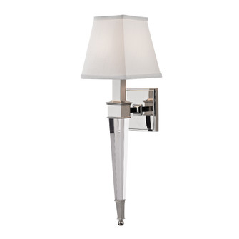 Ruskin One Light Wall Sconce in Polished Nickel (70|2401-PN)