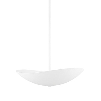 Fabius LED Pendant in White Plaster (70|1424-WP)