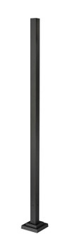 Outdoor Post Light Outdoor Posts - Hardware in Black (224|536P-BK)