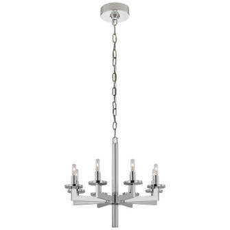 Liaison Eight Light Chandelier in Polished Nickel (268|KW 5200PN)