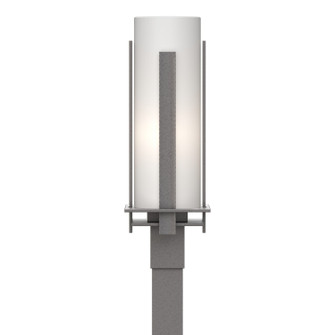 Vertical Bar One Light Outdoor Post Mount in Coastal Burnished Steel (39|347288-SKT-78-GG0040)