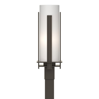 Vertical Bar One Light Outdoor Post Mount in Coastal Dark Smoke (39|347288-SKT-77-GG0040)