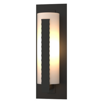 Vertical Bar One Light Outdoor Wall Sconce in Coastal Oil Rubbed Bronze (39|307287-SKT-14-GG0037)