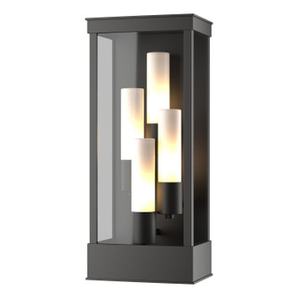 Portico Four Light Outdoor Wall Sconce in Coastal Oil Rubbed Bronze (39|304330-SKT-14-GG0392)