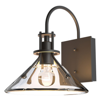 Henry One Light Outdoor Wall Sconce in Coastal Oil Rubbed Bronze (39|302709-SKT-14-ZM0673)