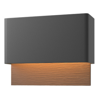Stratum LED Outdoor Wall Sconce in Coastal Black (39|302630-LED-80-75)