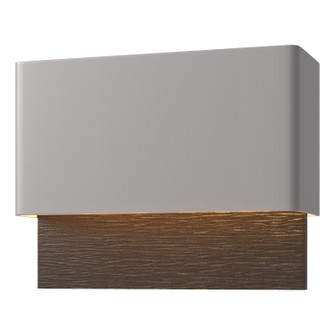 Stratum LED Outdoor Wall Sconce in Coastal Burnished Steel (39|302630-LED-78-14)