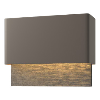 Stratum LED Outdoor Wall Sconce in Coastal Dark Smoke (39|302630-LED-77-20)