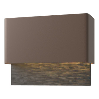 Stratum LED Outdoor Wall Sconce in Coastal Bronze (39|302630-LED-75-80)