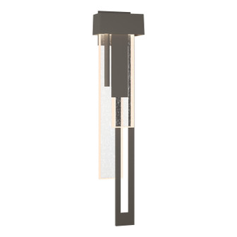 Rainfall LED Outdoor Wall Sconce in Coastal Dark Smoke (39|302533-LED-RGT-77-II0596)