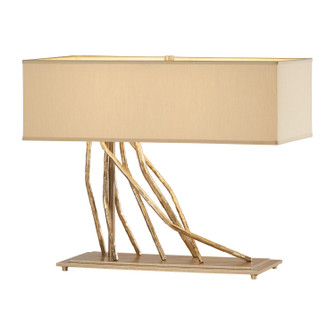 Brindille Two Light Table Lamp in Modern Brass (39|277660-SKT-86-SF2010)