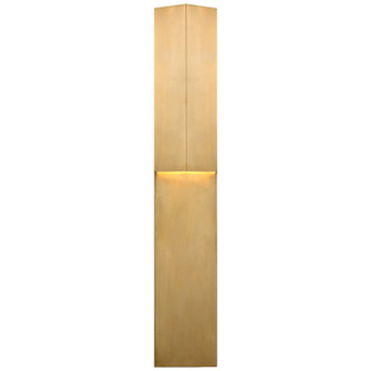 Rega LED Outdoor Wall Sconce in Antique-Burnished Brass (268|KW 2783AB)