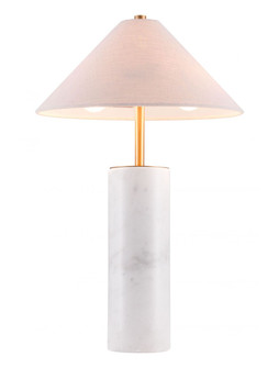 Ciara Two Light Table Lamp in Beige, White (339|56100)