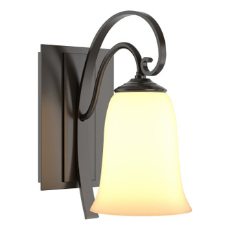 Scroll One Light Wall Sconce in Oil Rubbed Bronze (39|204531-SKT-14-GG0035)